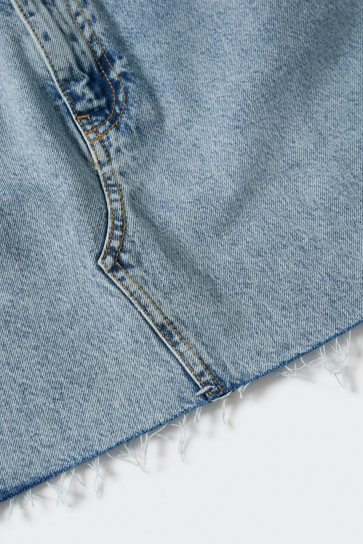 MANGO  27049054 Röcke und Shorts Hellblau