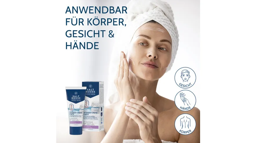 SALTHOUSE Totes Meer Therapie Intensivcreme Forte 100 ml