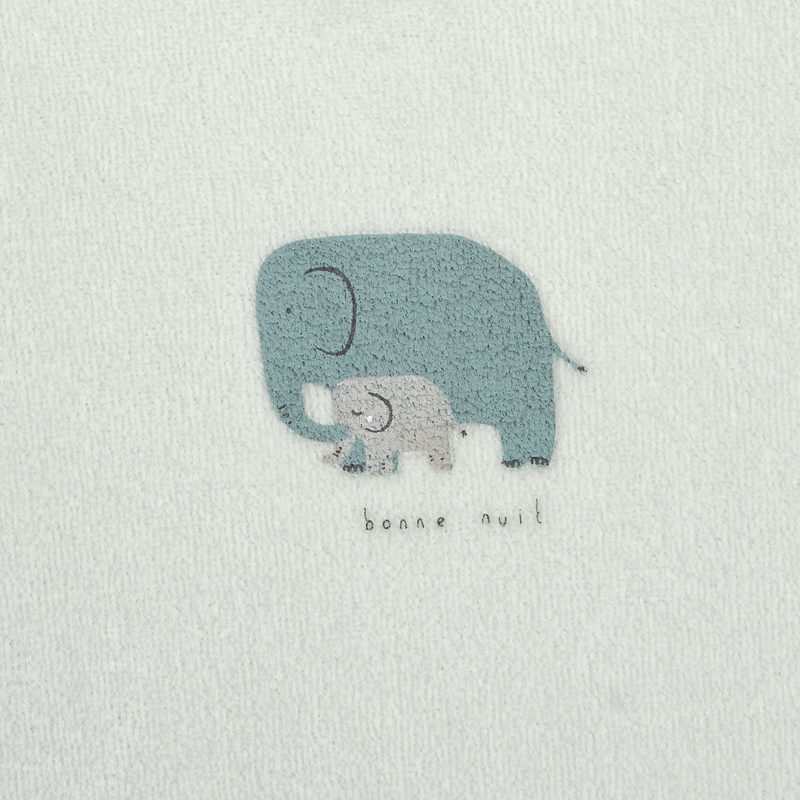 Lot de 2 pyjamas en velours bébé vert Absorba