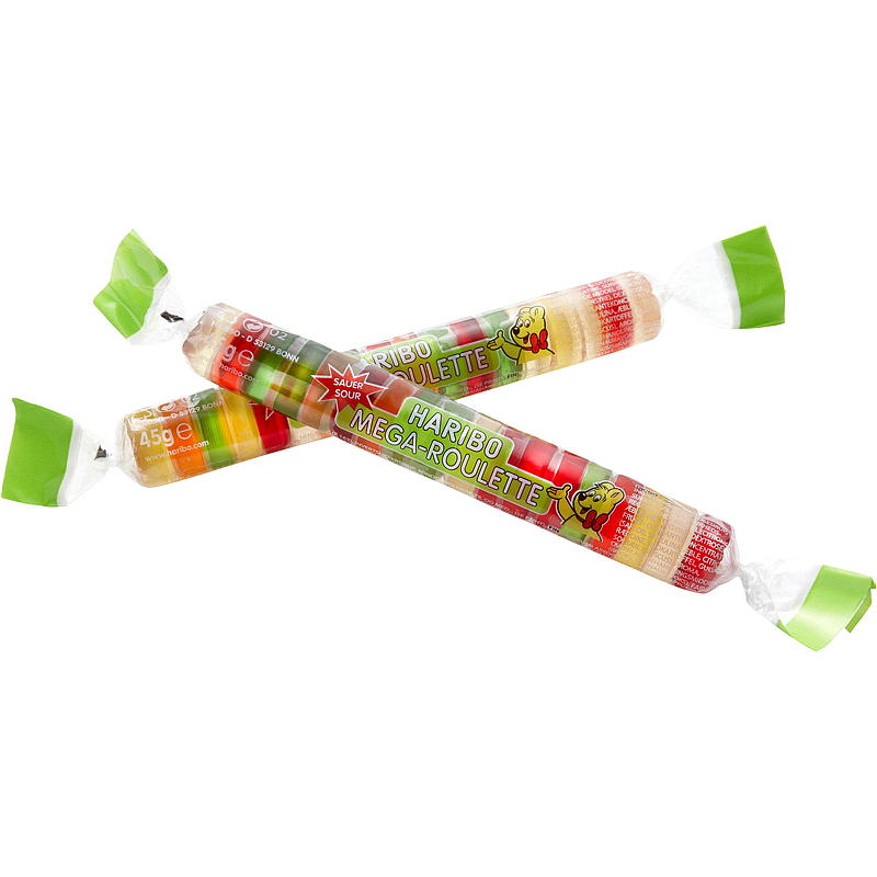 Haribo Mega Roulette 45 g sour, Haribo