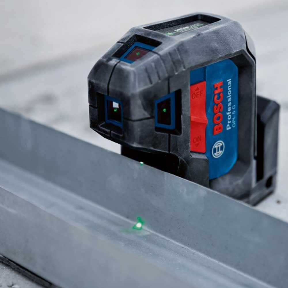 Nível a laser profissional BOSCH GPL5 G, verde, 0 601 066 P00