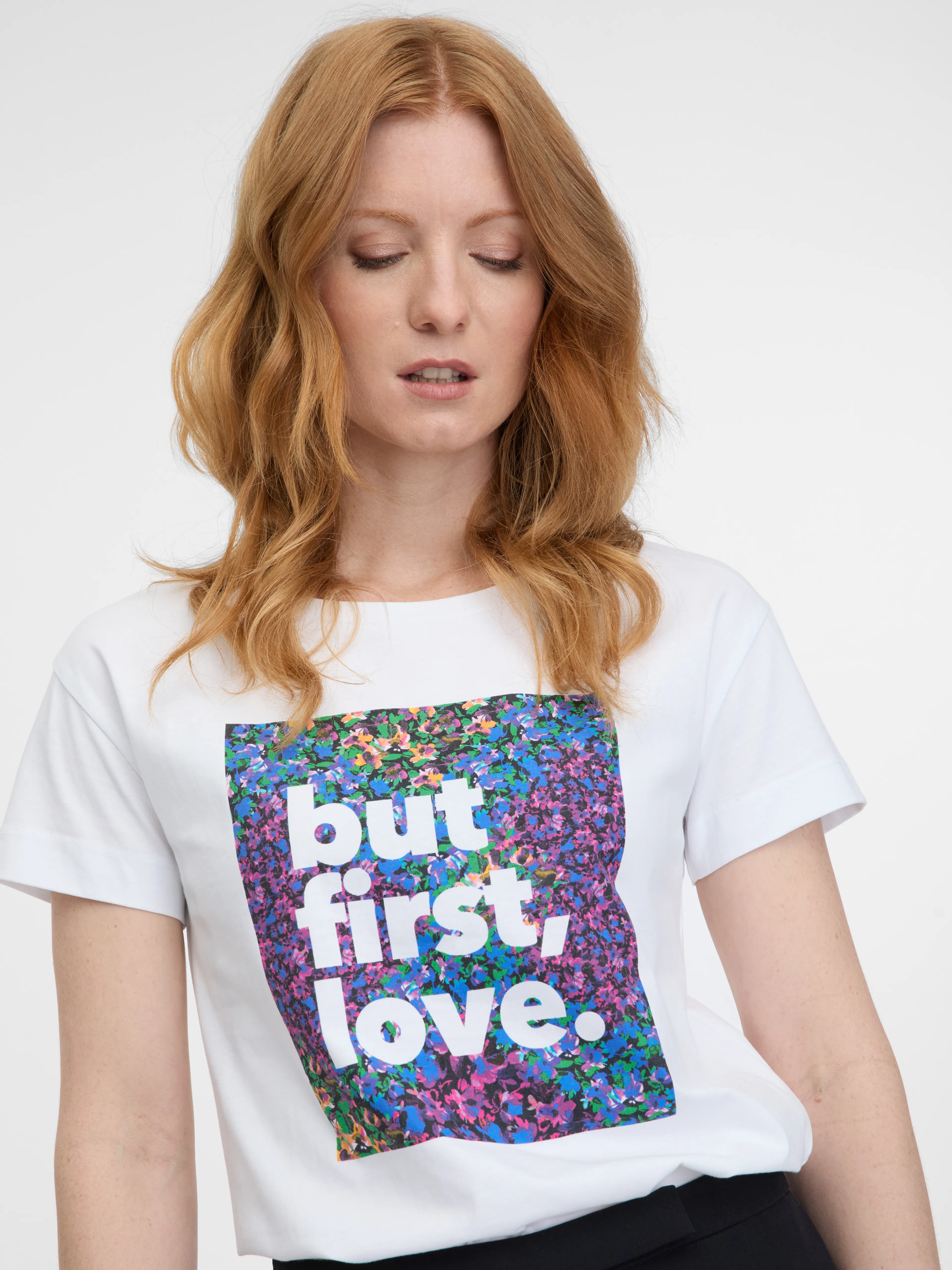 Weißes Damen-T-Shirt ORSAY