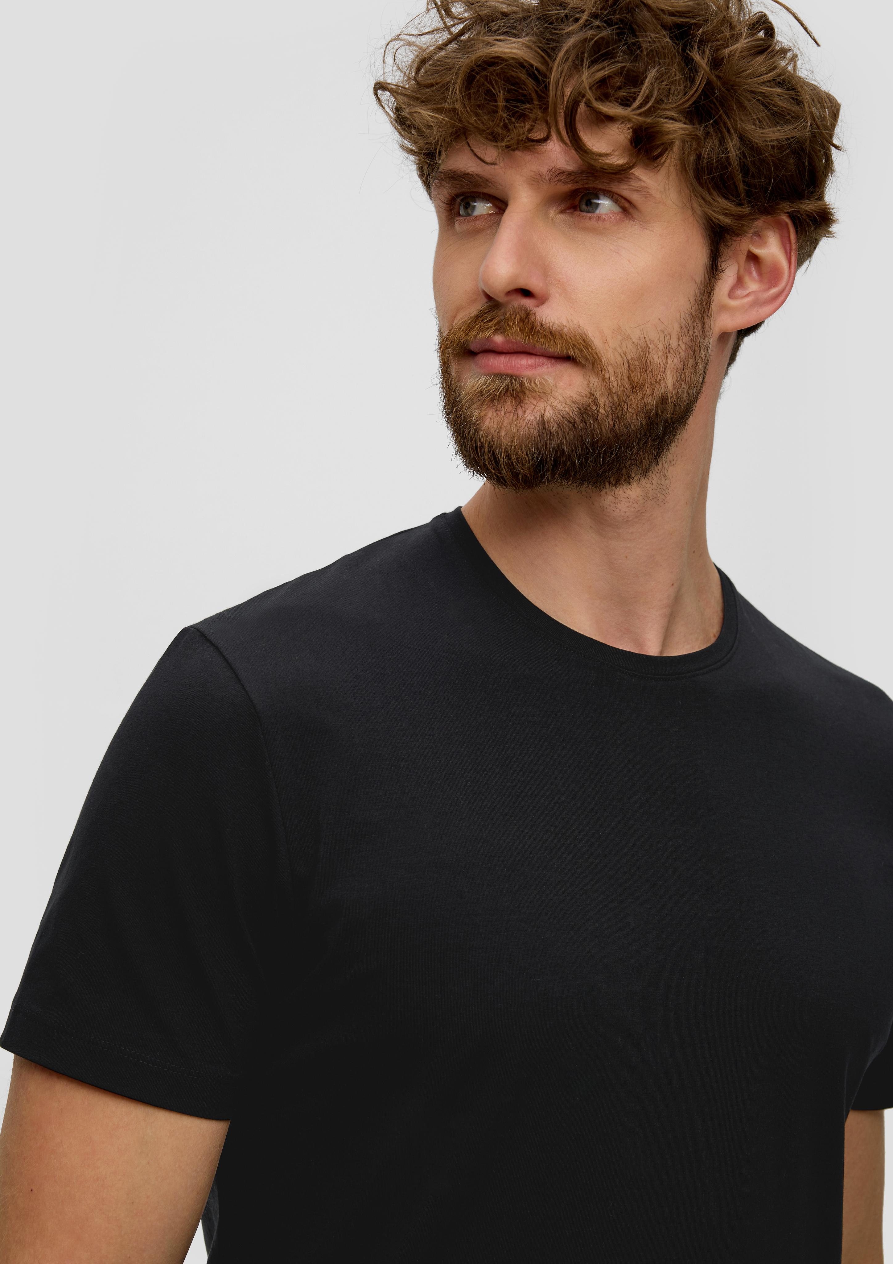 T-Shirt aus Baumwollstretch  2151670-9999