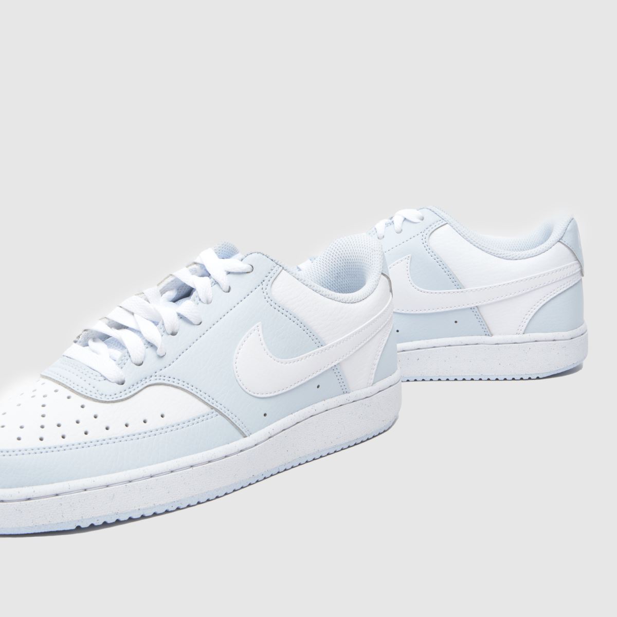 Nike – Court Vision Low – Ljusblå träningsskor