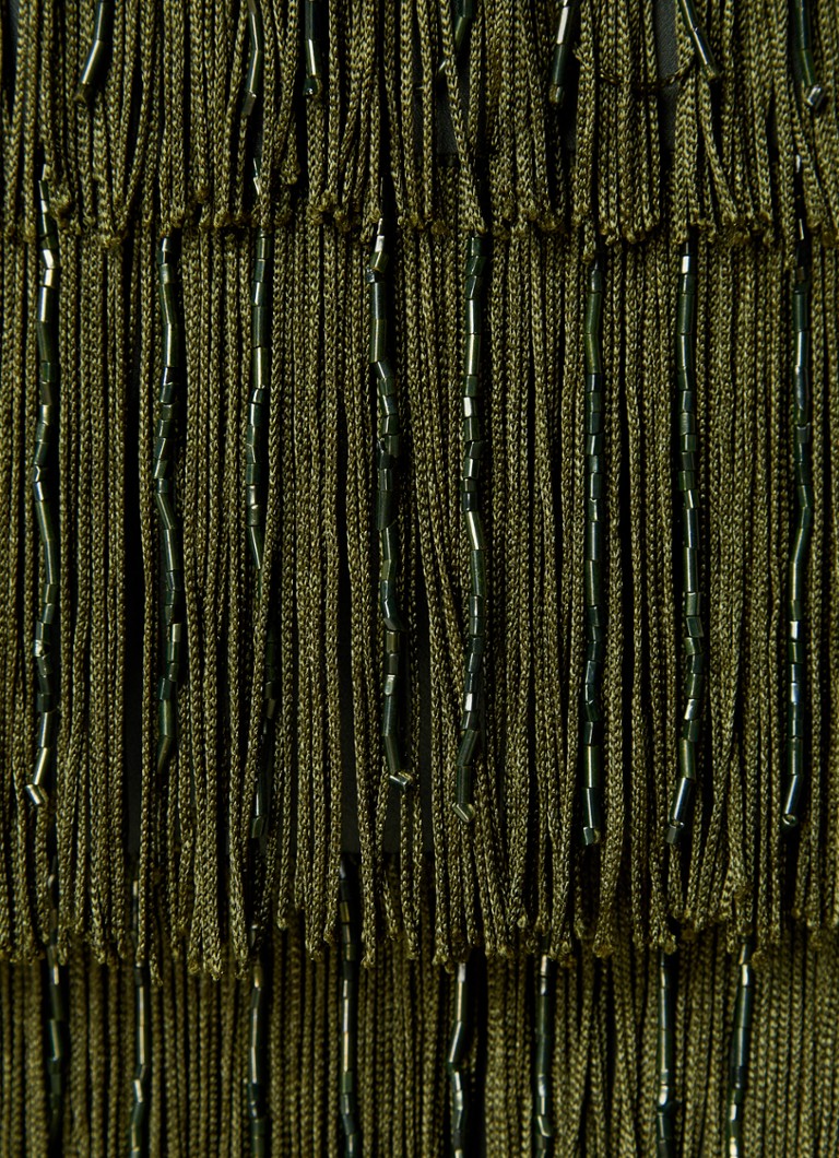 Spódnica mini z frędzlami MaxMara Garonna