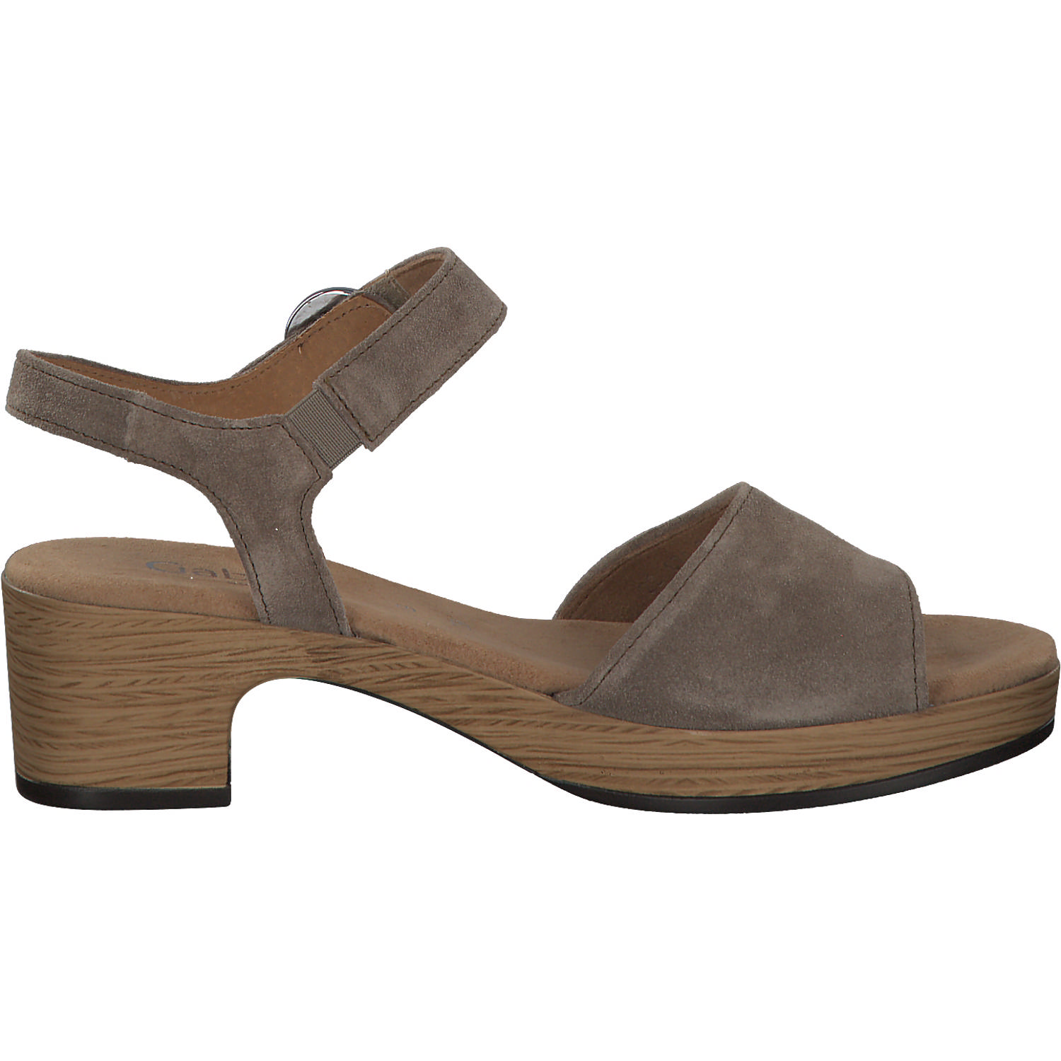 Gabor Comfort 22.071, Plateau-Sandaletten, Damen, sesamo