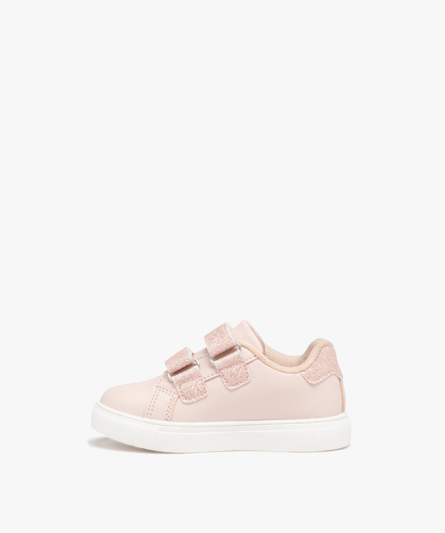 Basket avec détails pailletés bébé fille rose | GEMO