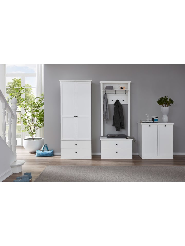 ebuy24 Garderobenschrank BrandsonBaxter Weiß 273 x 41 cm günstig kaufen onesize