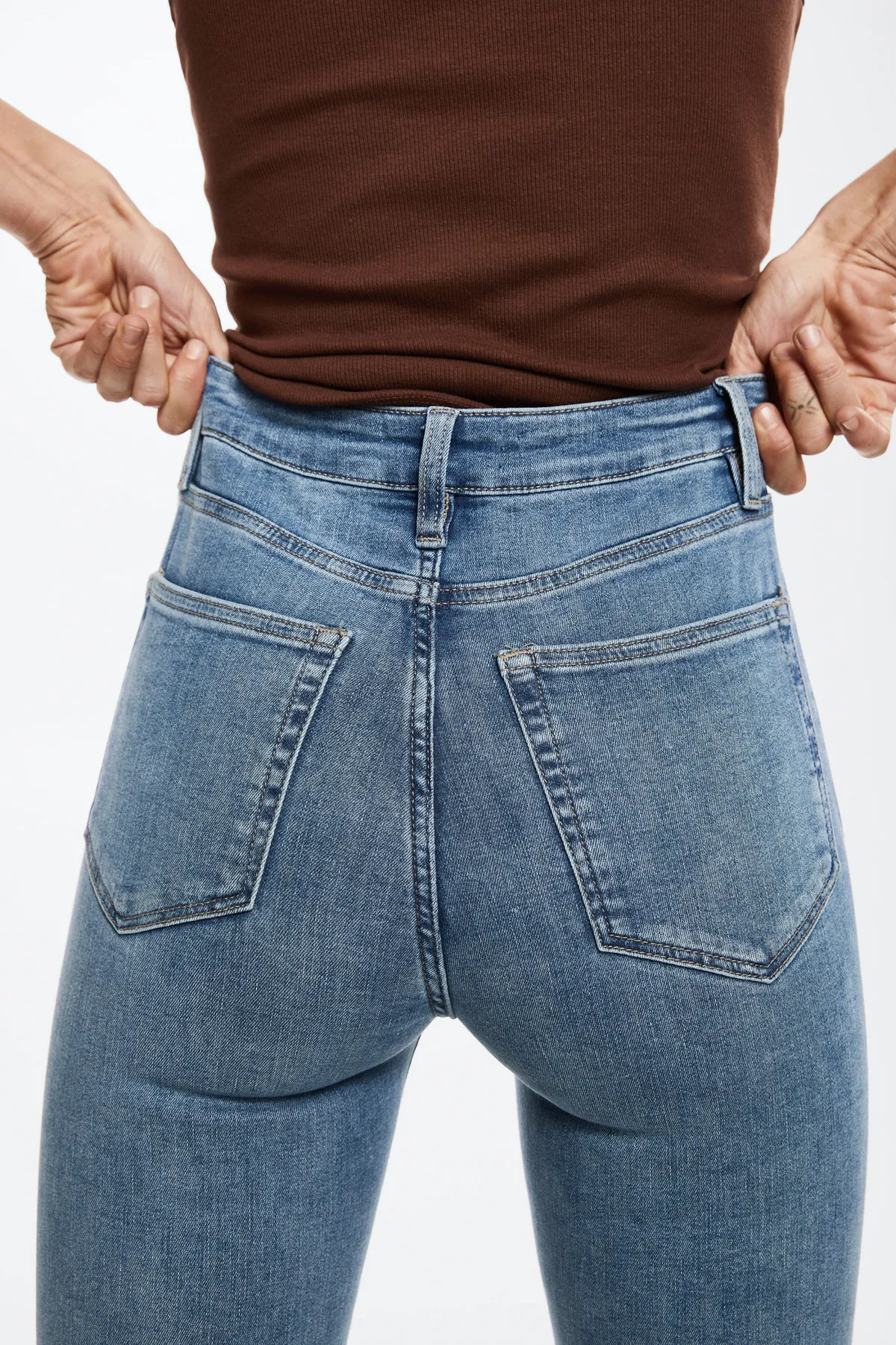 MANGO  Blaue Damenjeans 27050828