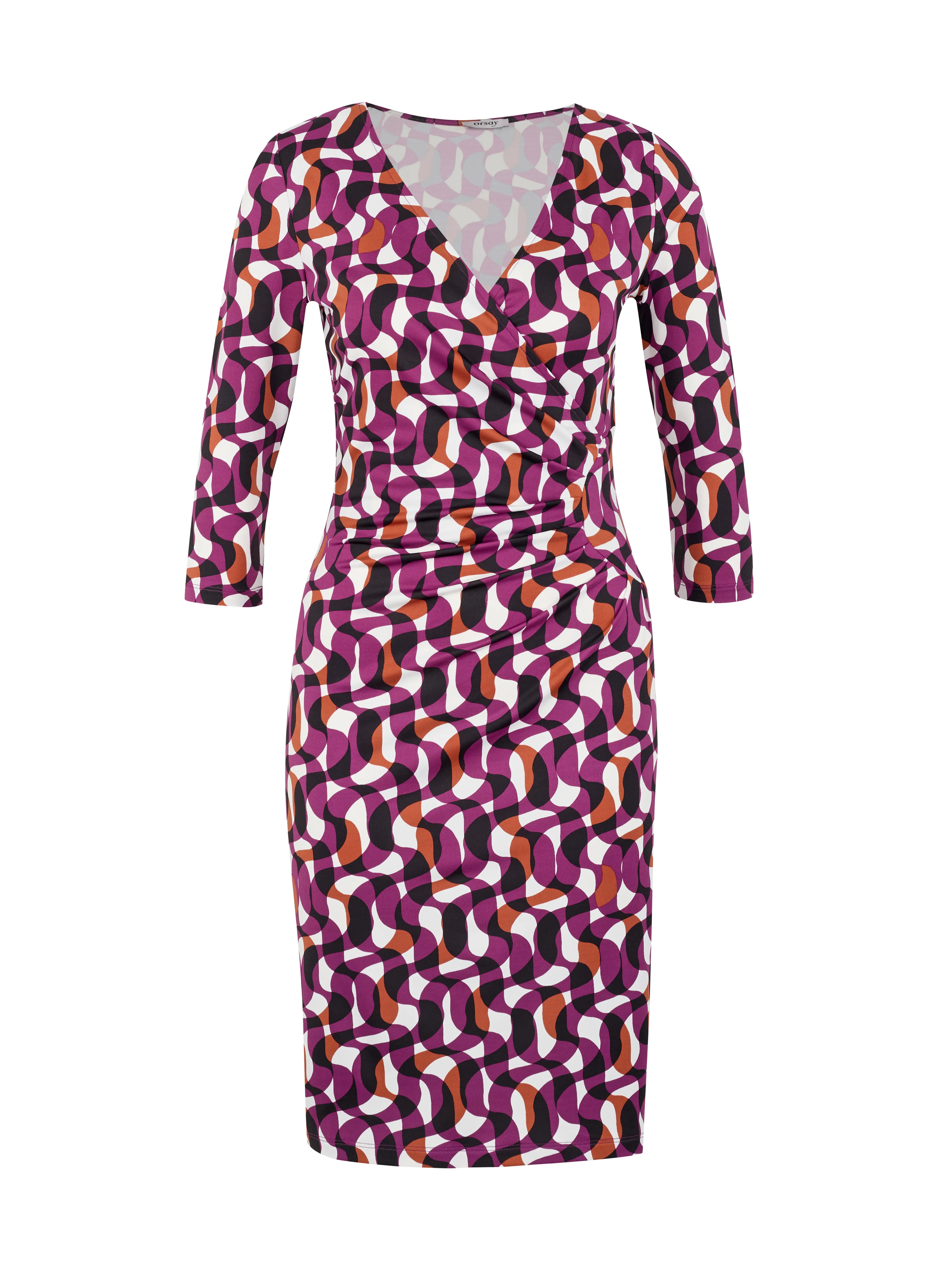 Lila gemustertes Damenkleid ORSAY