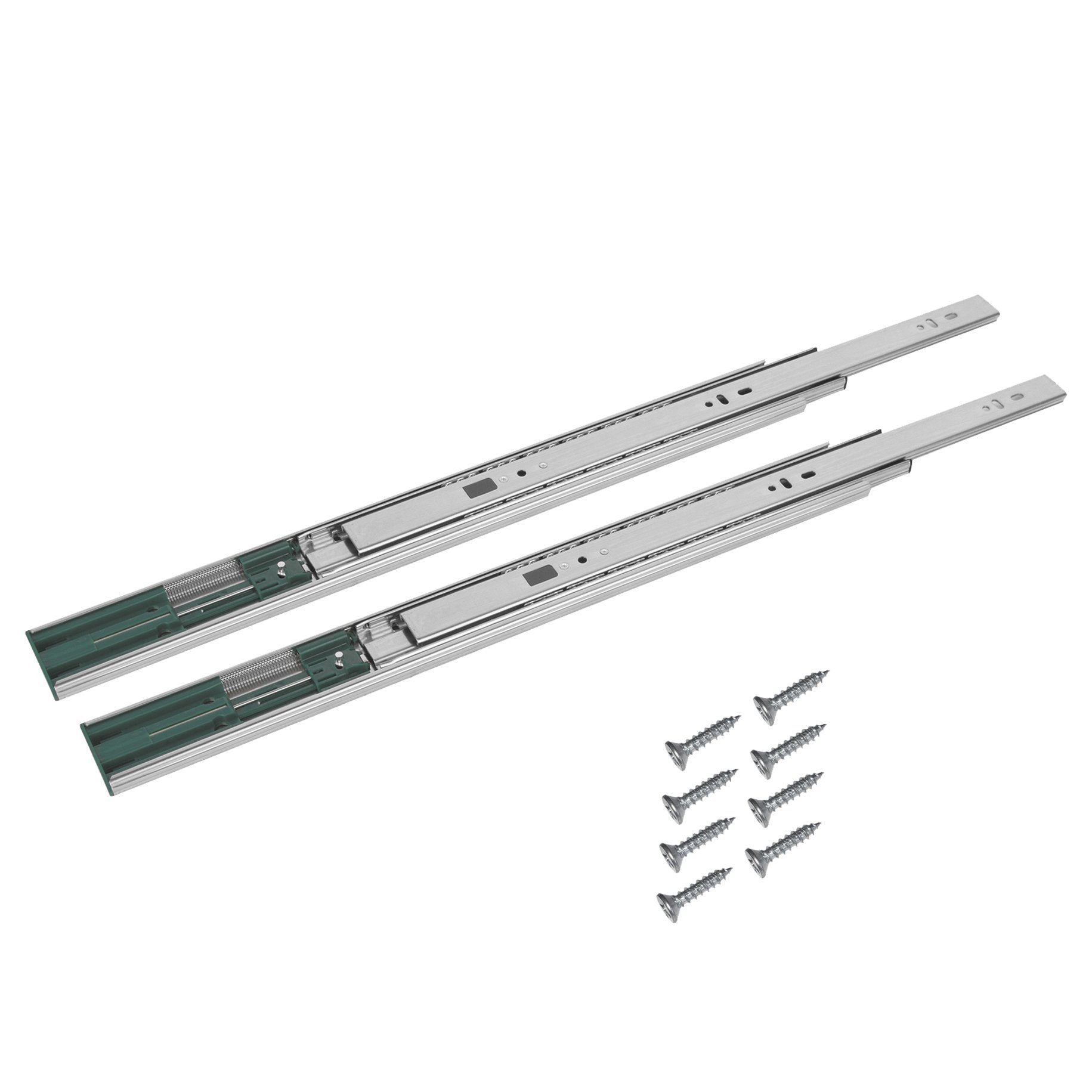 BigDean Auszug 1 Paar /2 Stk. Schubladenschienen Vollauszüge 45x250mm mit Softclose (2 St)
