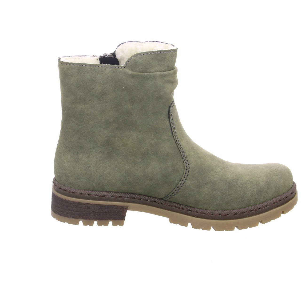RIEKER Schnür-Stiefeletten braun