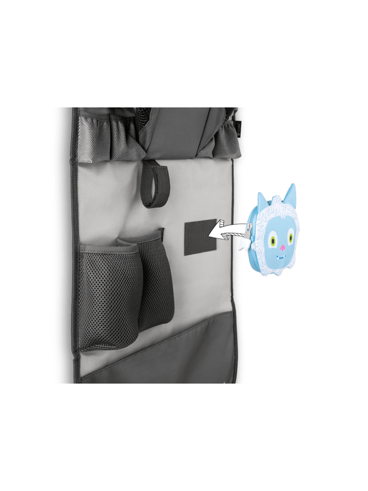 tonies Auto-Organizer Yeti mit Mini-Tasche in Grau ab 3 Jahre günstig kaufen onesize