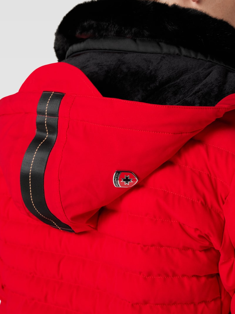 Funktionsjacke mit Label-Details Modell 'POLAR special' in rot
