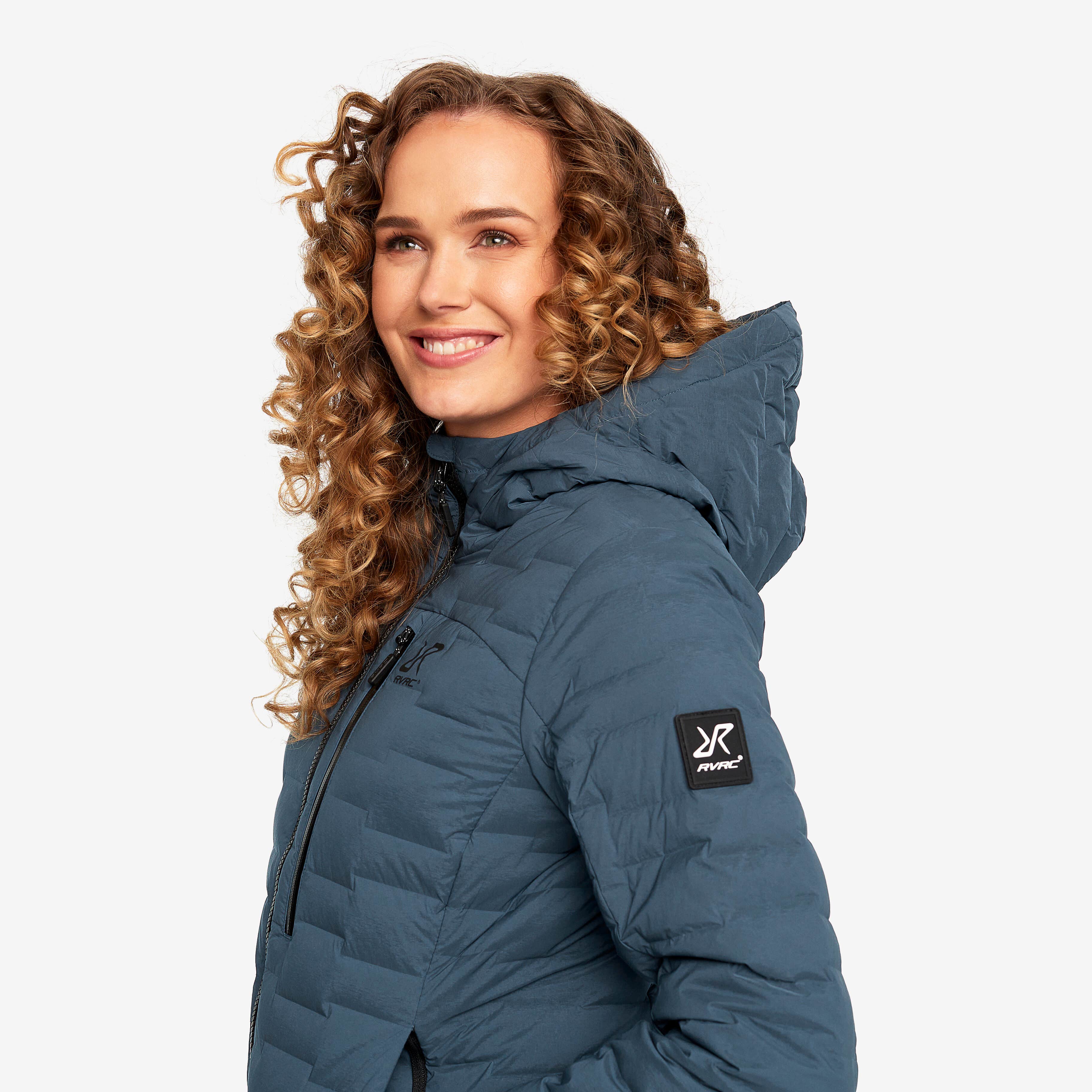 Flex Down Jacket Femme Moonlit Ocean