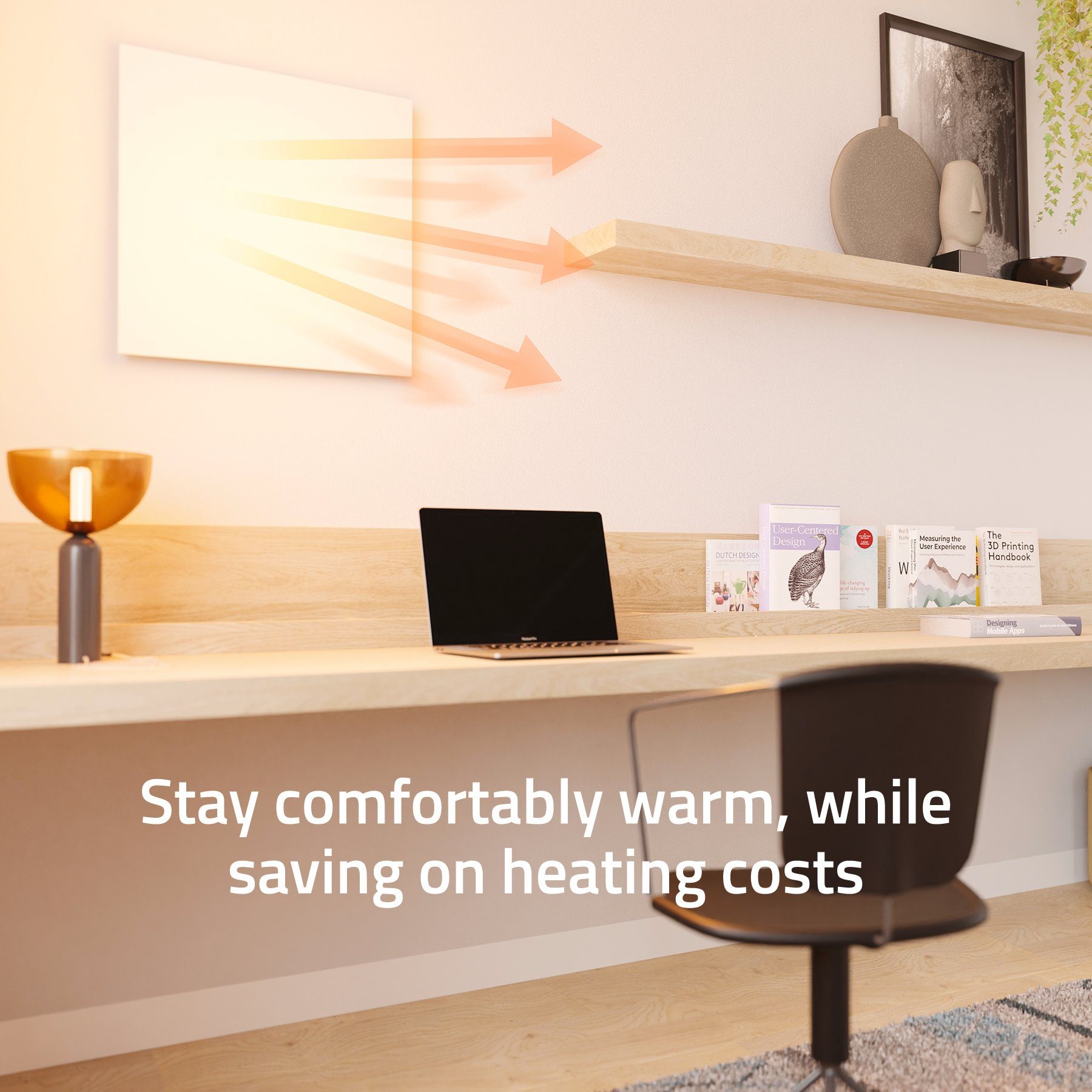 Hombli smartes Infrarot Heizpanel, 350W Smart-Home-Zubehör