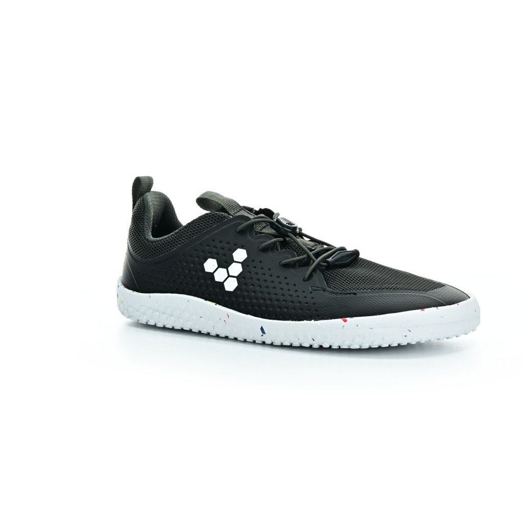 Vivobarefoot Primus Sport III J Obsidian Textile sportliche Barfußschuhe