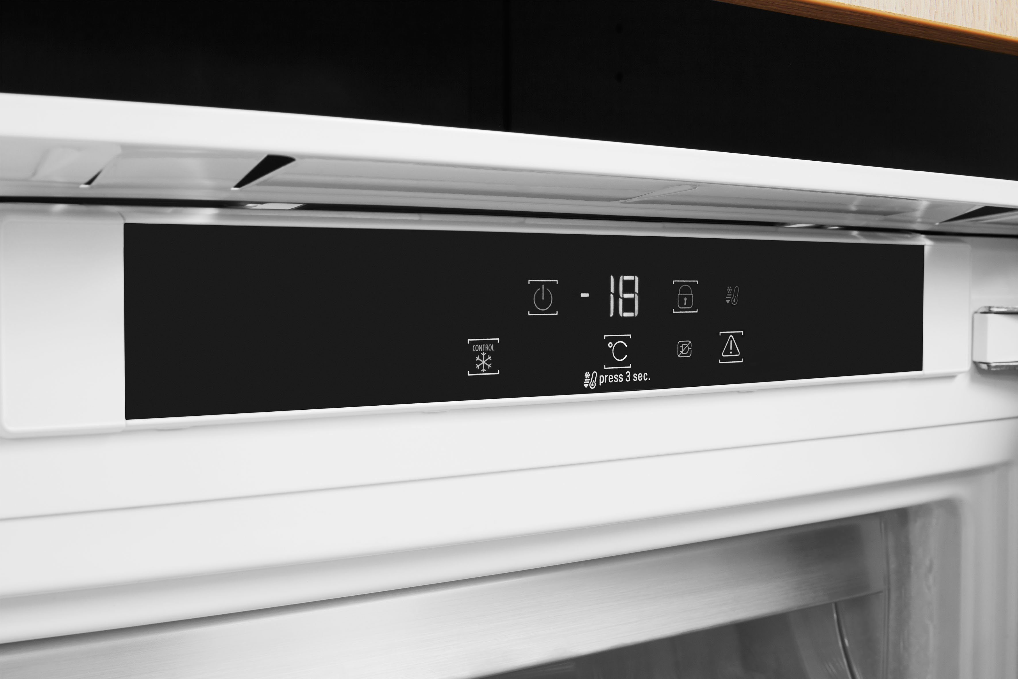 BAUKNECHT Einbaugefrierschrank GSI 9F2, 87,3 cm hoch, 55,7 cm breit