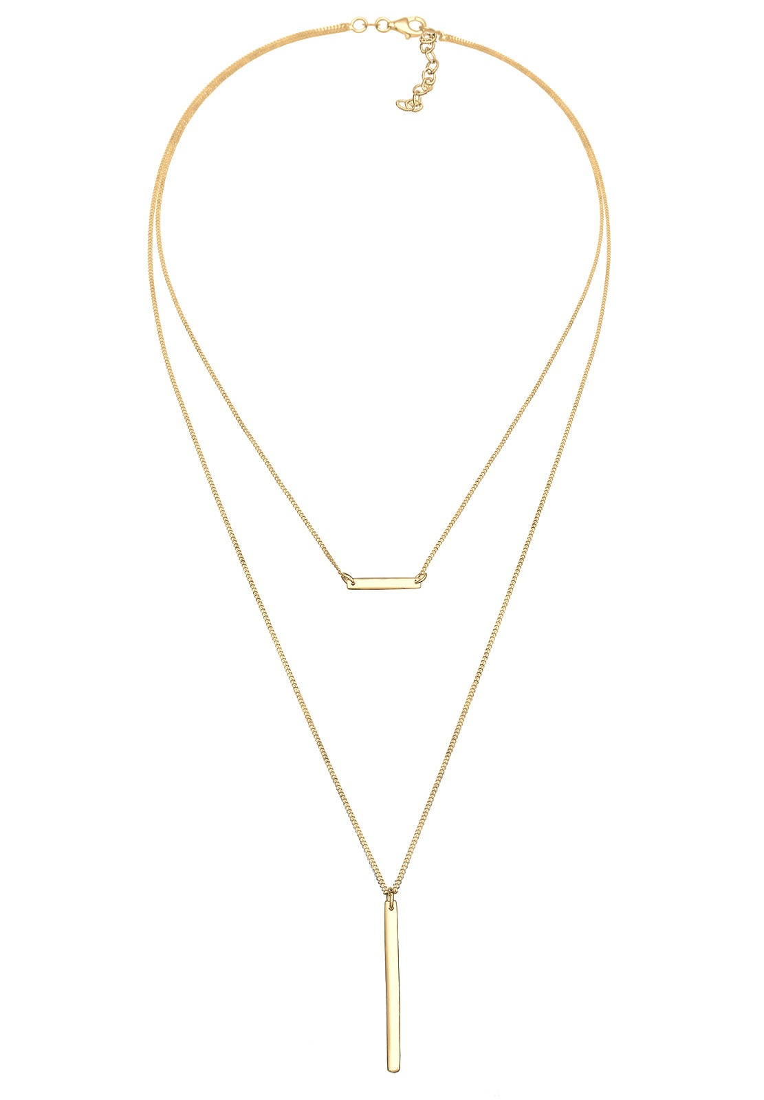 Dámske plienky Elli Choker Minimal - (925/1000) strieborné
