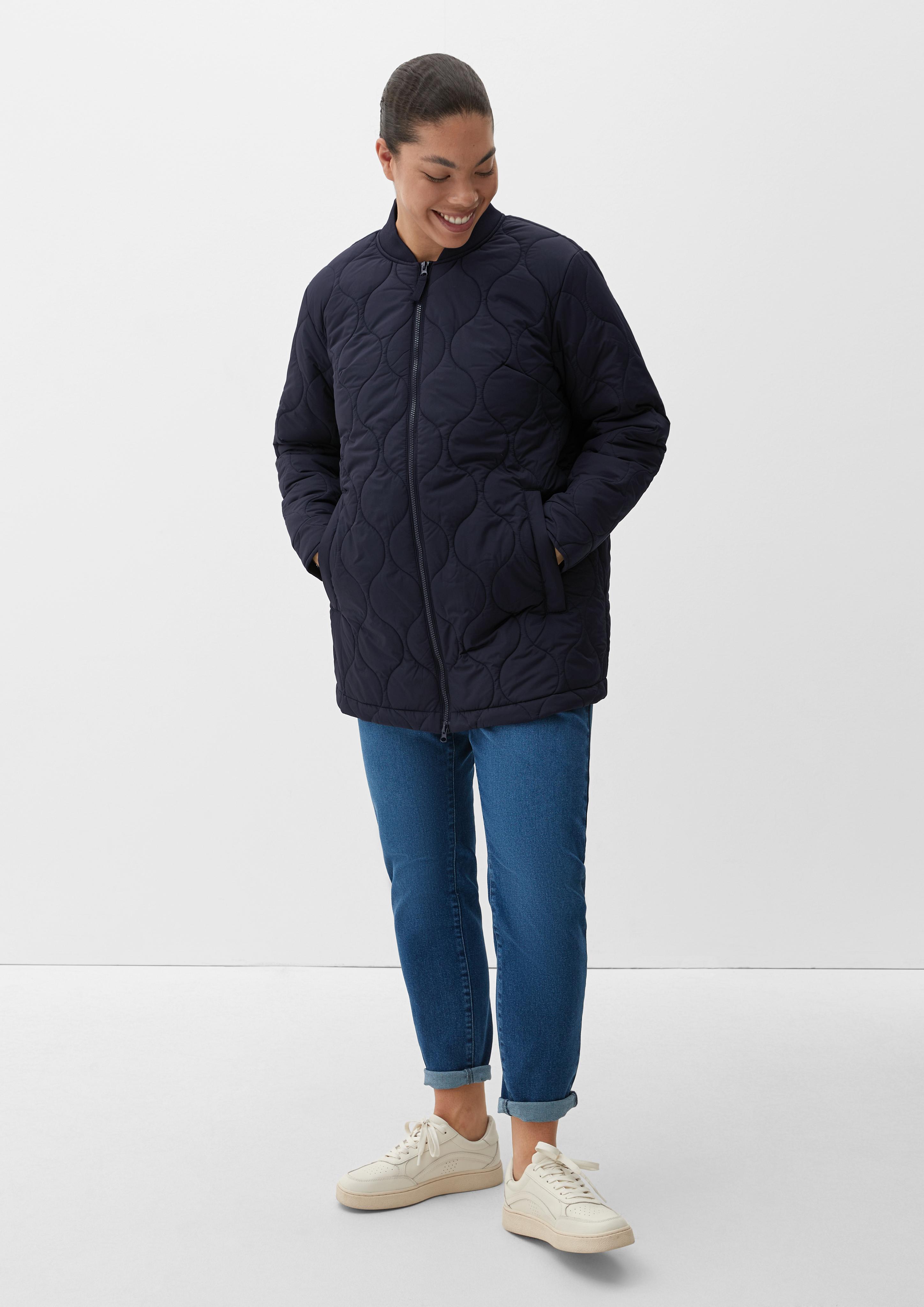 Oversized Steppjacke mit Stehkragen  2129049-5976