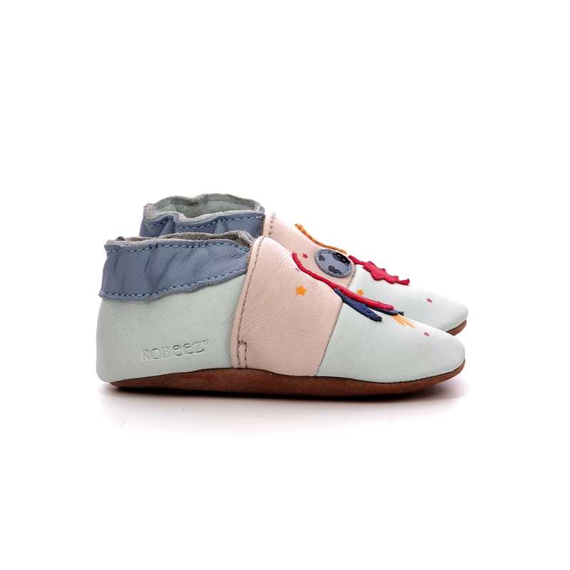 Chaussons cuir tannage vegetal Deep Space Area