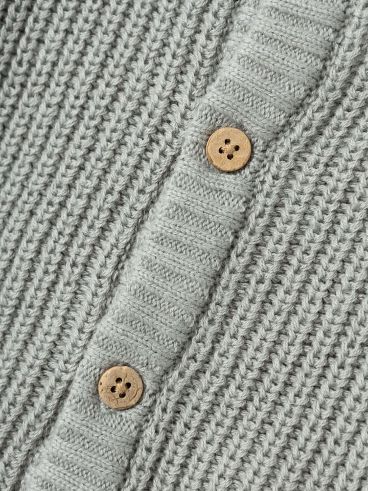 name it Strickjacke NBNEMLEN LS KNIT CARD LIL in limestone günstig kaufen