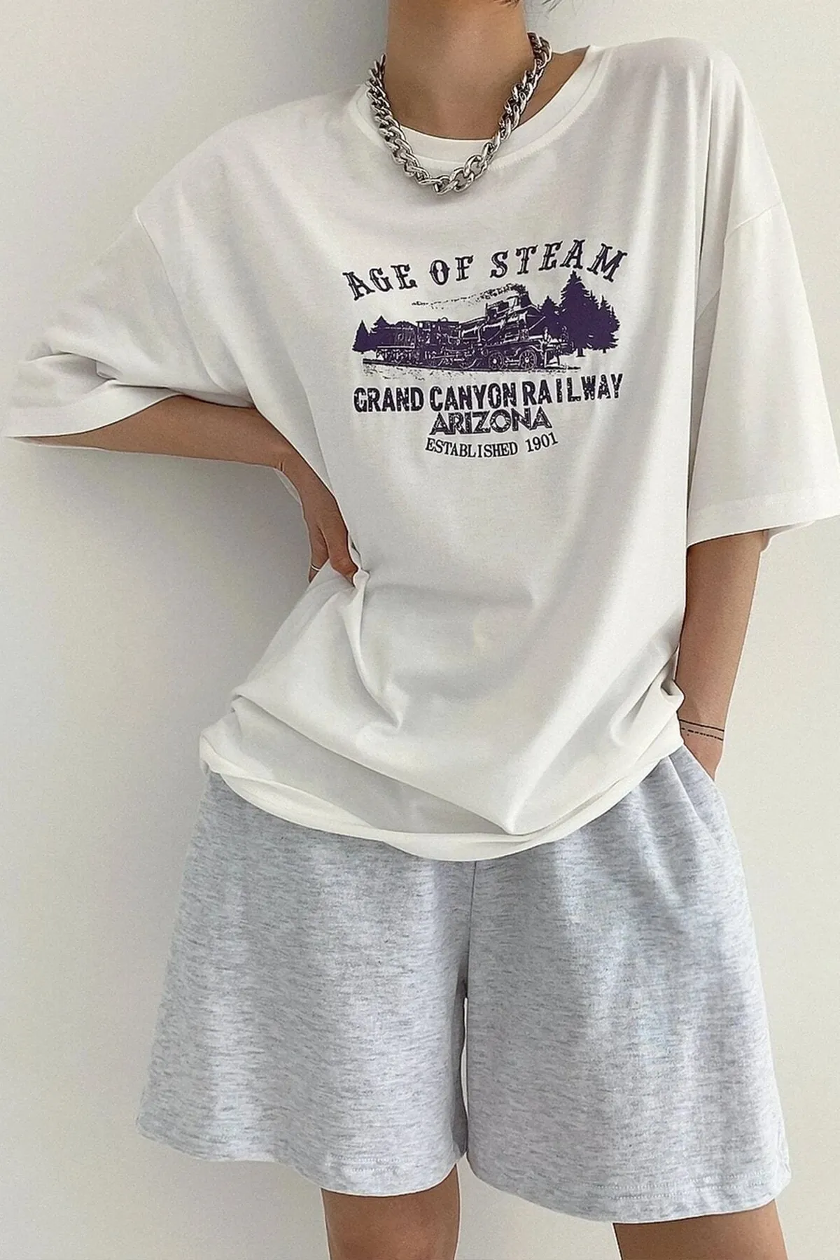 uyguntarz  T-Shirt - Weiß - Regular Fit