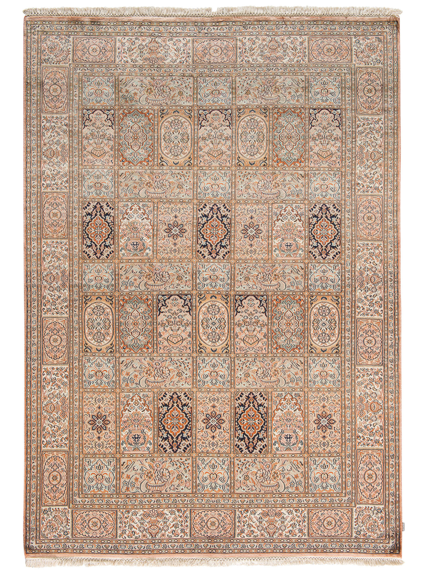 Kaschmir Seide 18/18 ca. 173 x 248 cm, Unikat / Einzelstück