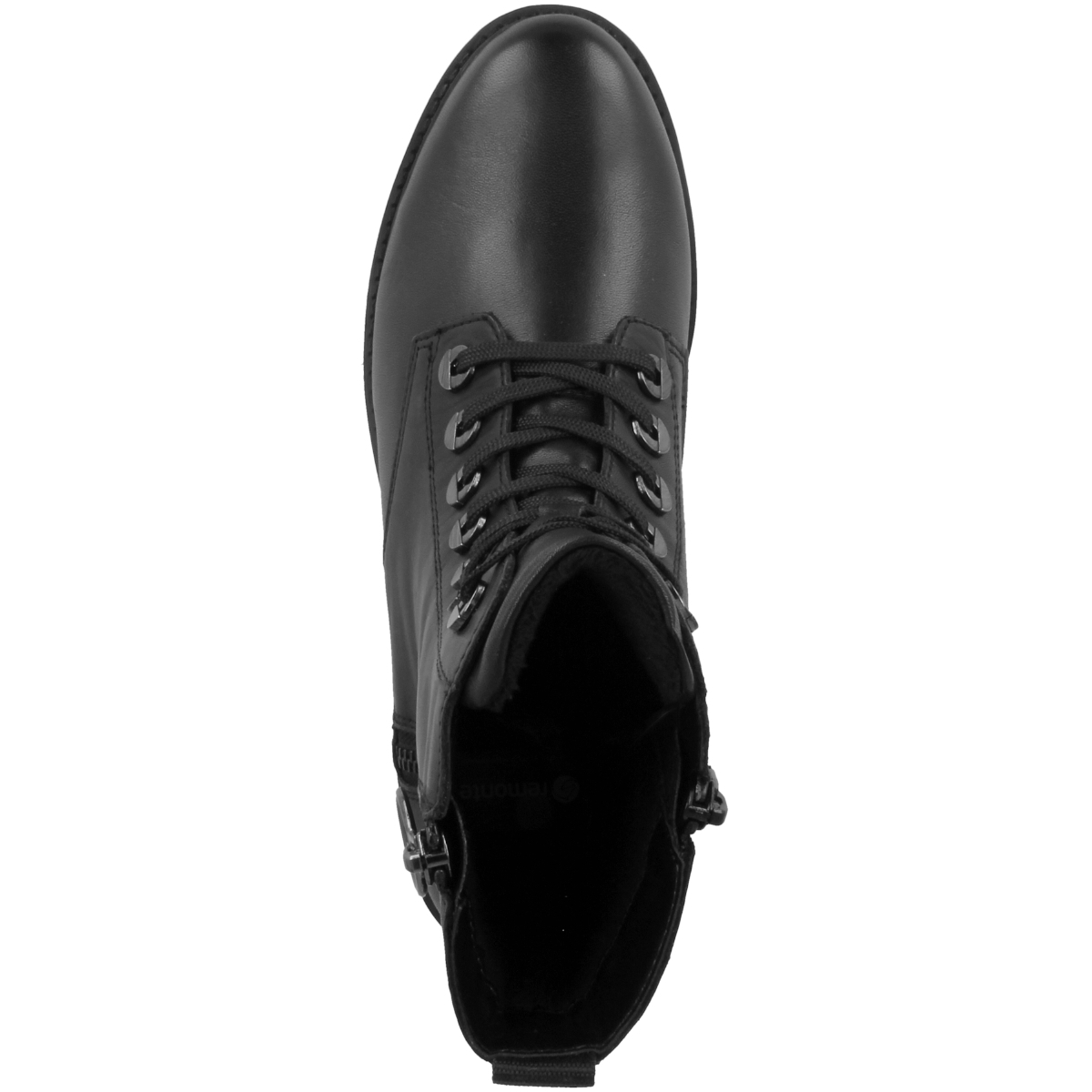 Remonte D8671 Schnürboots schwarz