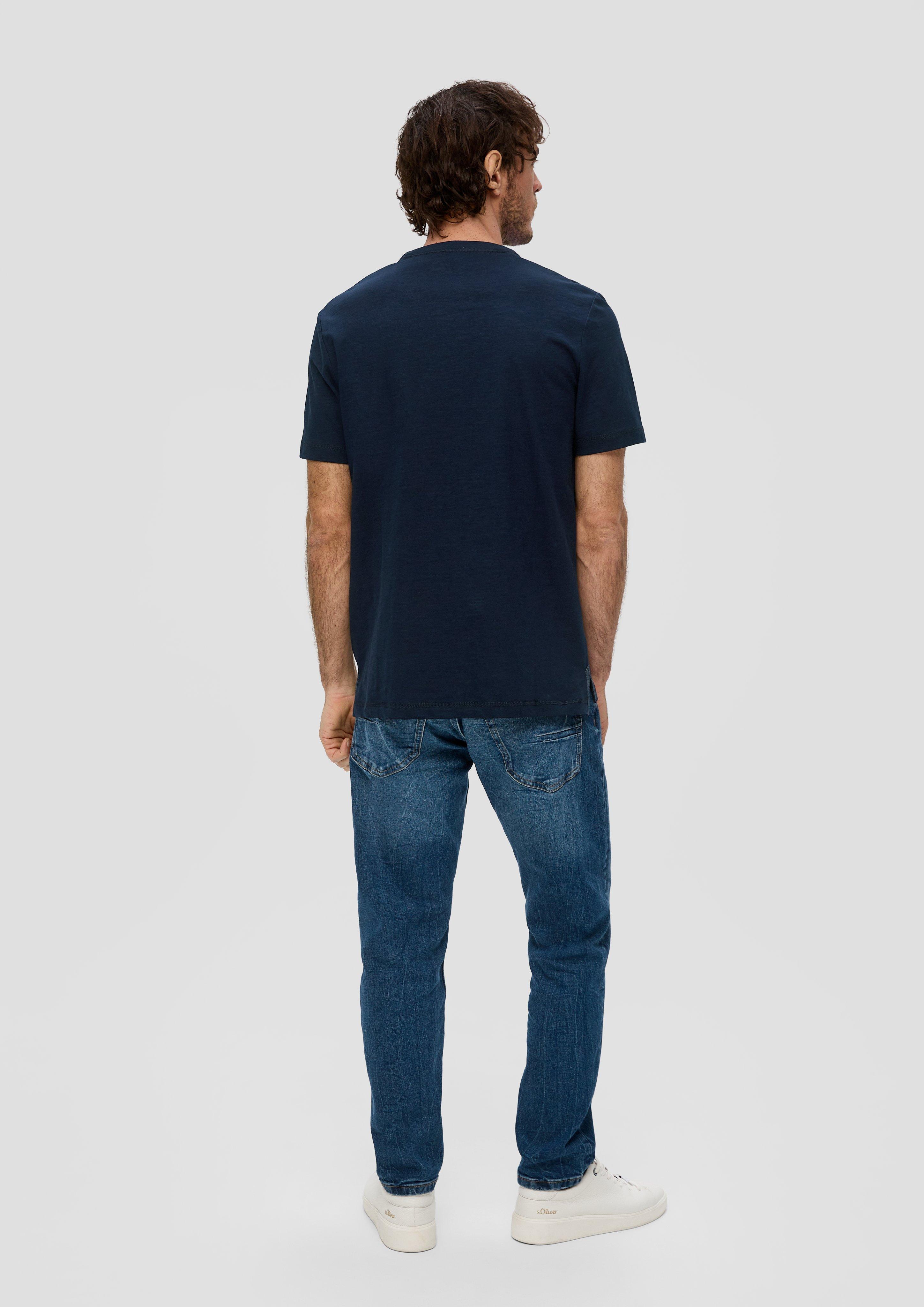 T-Shirt mit aufgesetzter Brusttasche  2143930-5978