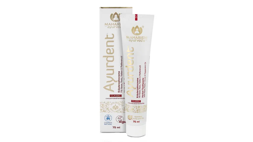 MAHARISHI AYURVEDA Ayurdent Zahncreme Classic vegan 75 ml