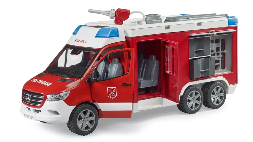 BRUDER - MB Sprinter Feuerwehrrüstwagen mit Light + Sound Modul