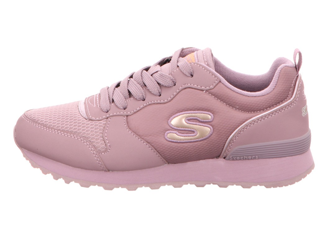 SKECHERS Freizeit Schnürer lila/pink