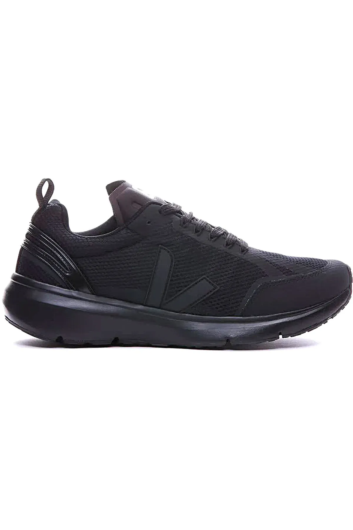 VEJA  Komplett schwarzer Sneaker für Herren