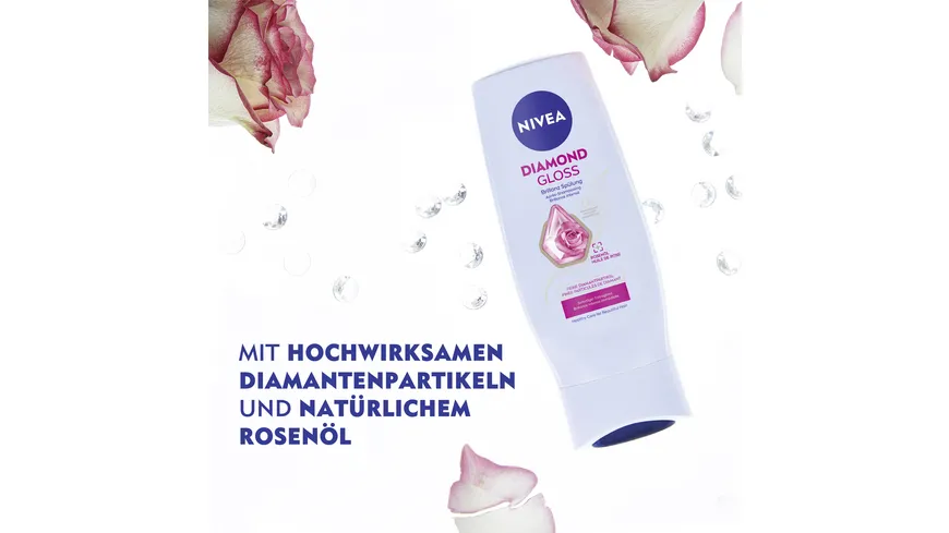 NIVEA Diamant Glanz Spülung mit Diamantpartikeln 200 ml