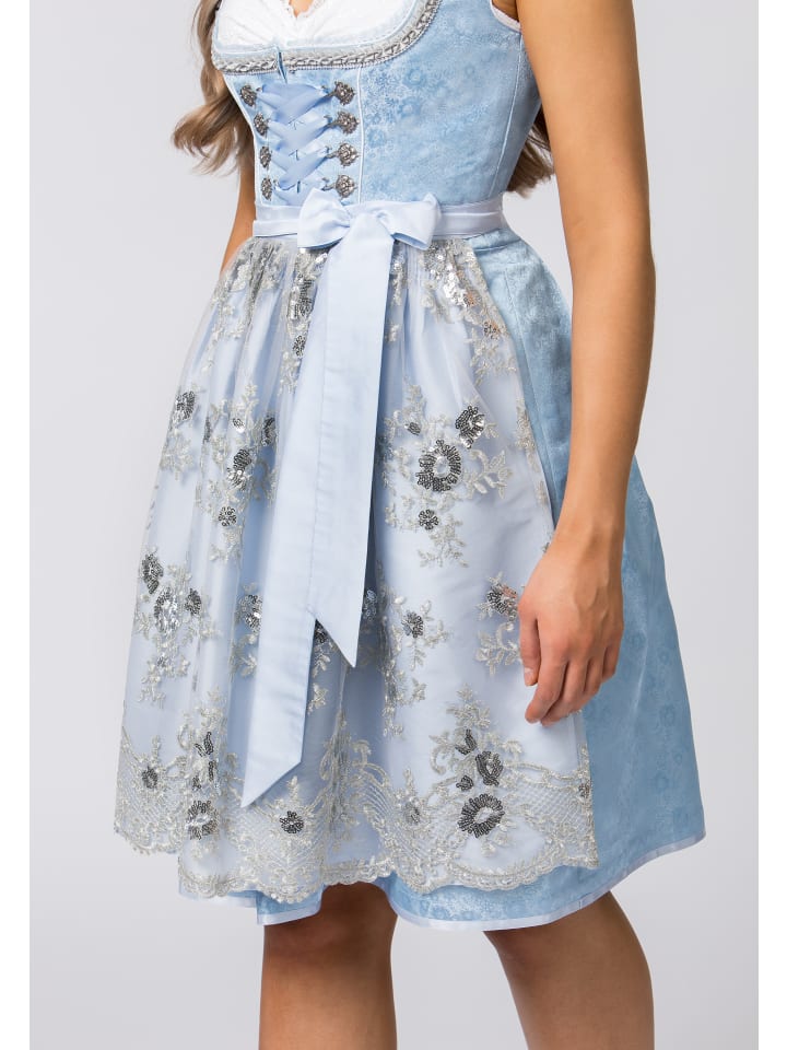 Stockerpoint Stockerpoint Dirndl Maya in hellblau günstig kaufen