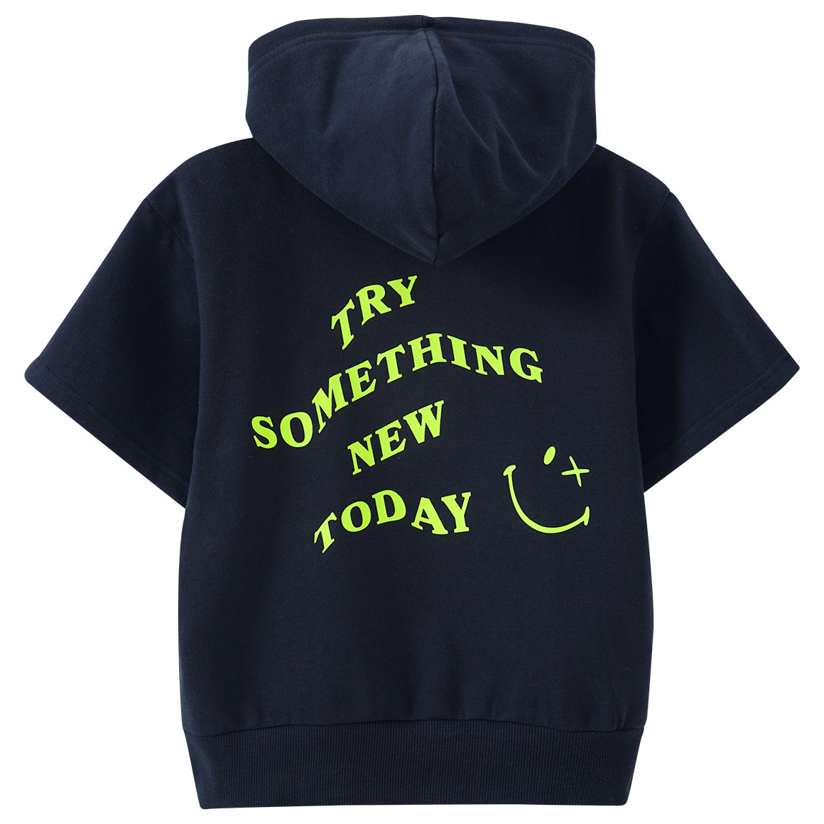 SmileyWorld Hoodie in Kurzarm