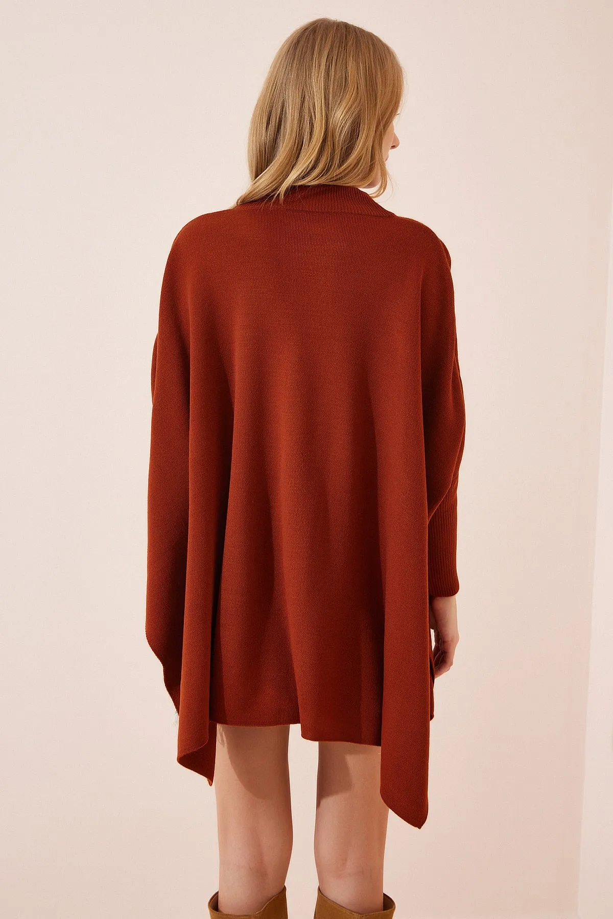 Happiness İstanbul  Pullover - Orange - Oversized