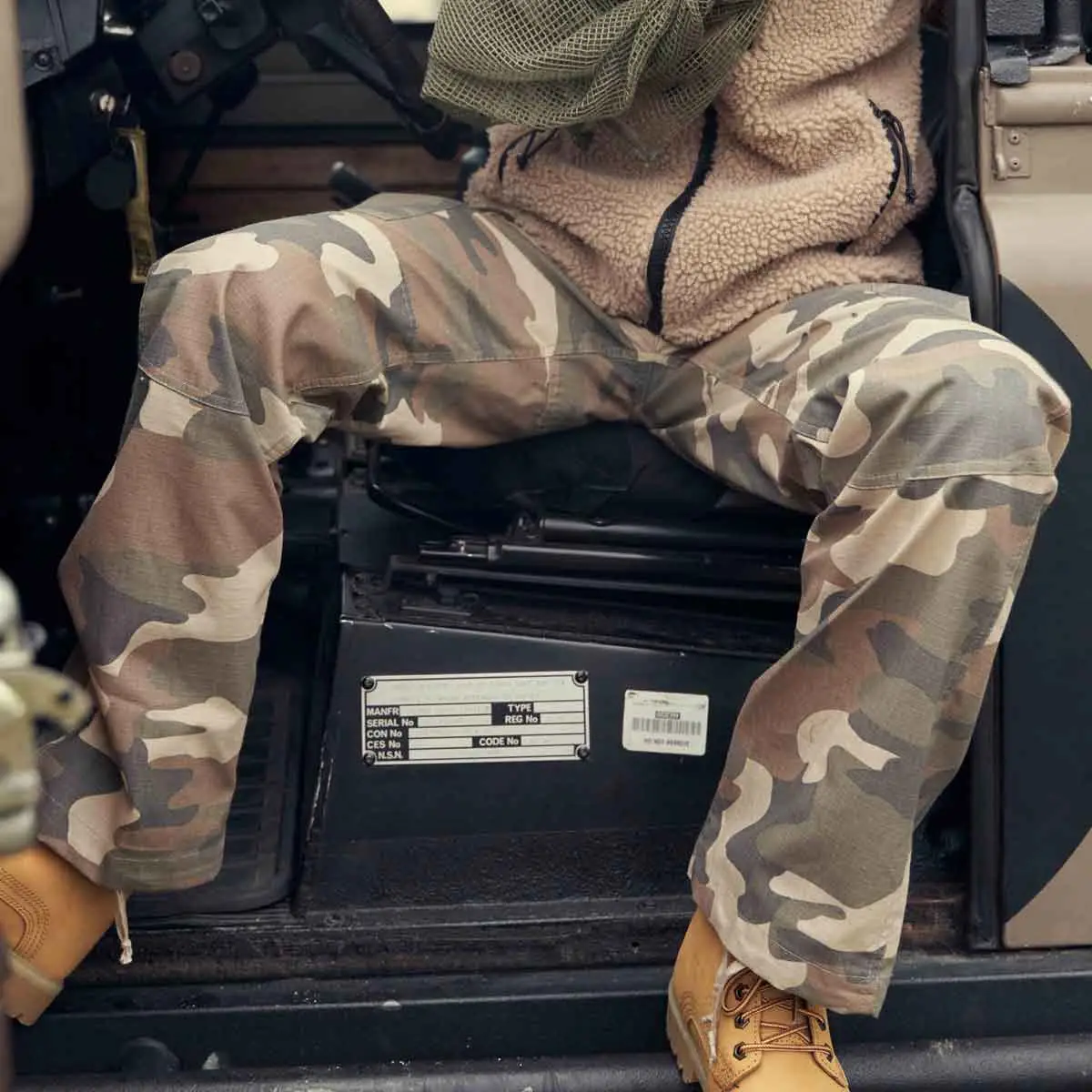 Ladies BDU Ripstop Hose light woodland