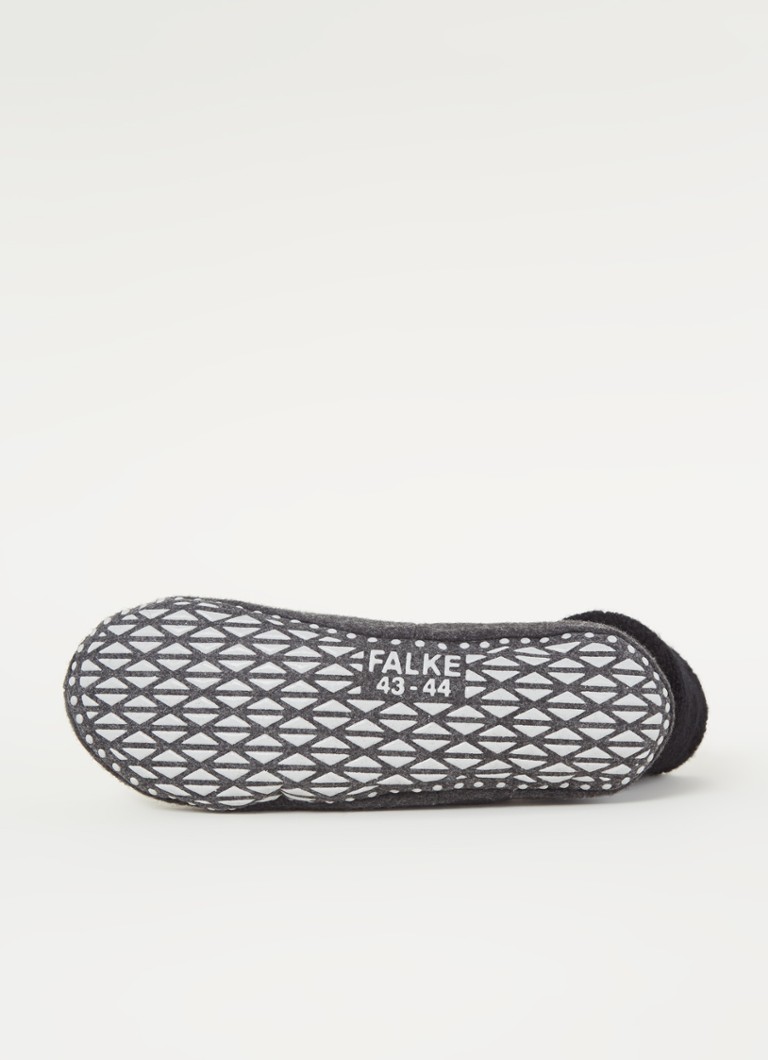 Falke Cosyshoe slipper in wool blend with anti-slip