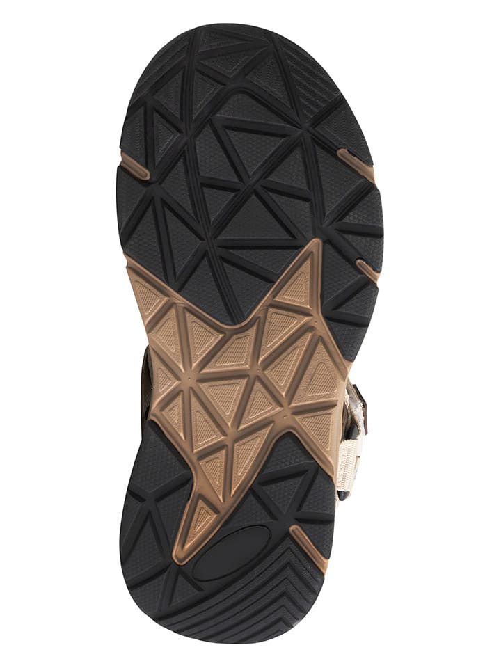 TRAVELIN' Leder-Trekkingsandalen 