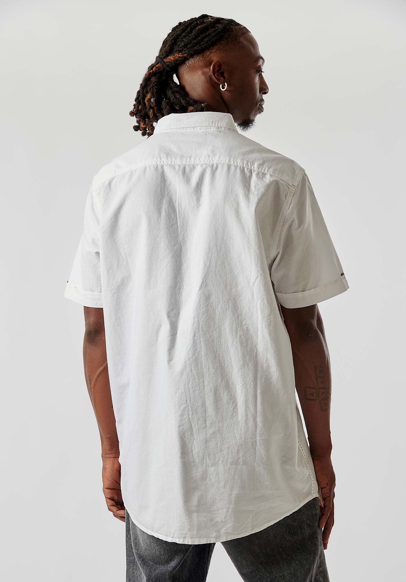 TOMAK  Chemise blanche homme 100% coton