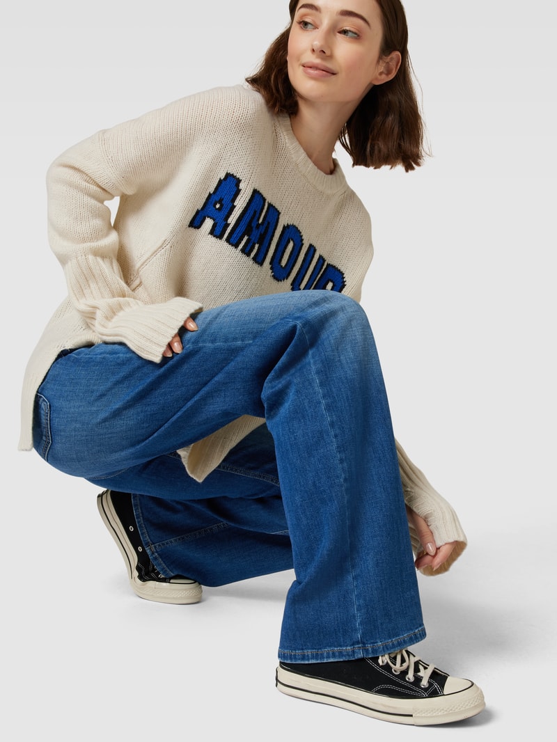 Boyfriend Jeans im 5-Pocket-Design Modell 'AIMEE' in blau