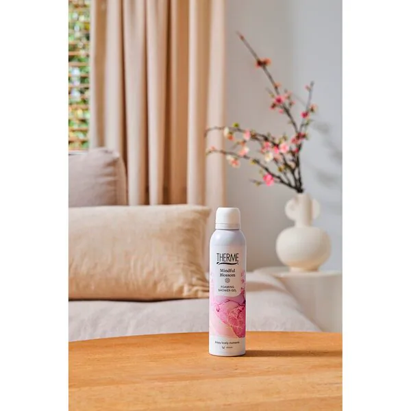 Therme Mindful Blossom Shower Foam 200ml - Normal skin