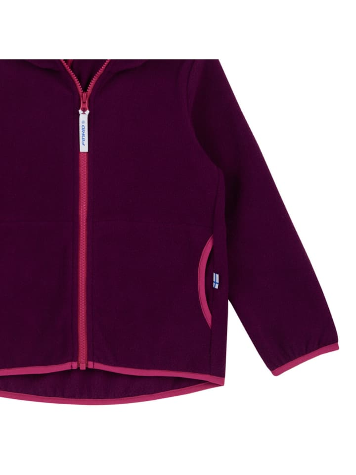 finkid Fleecejacke Paukku Zip In in Lila günstig kaufen