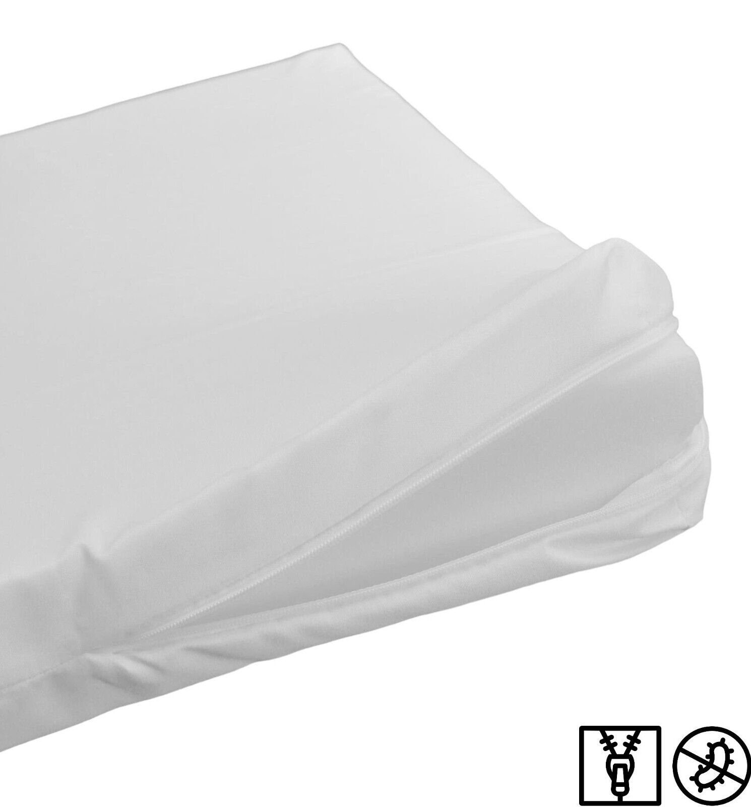 Dedstore-Baby Kinderbett Babybett mit Schaumstoff Matratze 120x60 cm Höhenverstellbar Bett (Bett und Matratze), Komplett Set