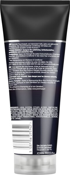 John Frieda Midnight Brunette Farbvertiefender Conditioner Conditioner