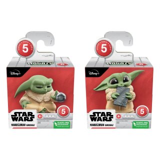 Star Wars Bounty Collection Figuren 2er-Pack Grogu Force Focus & Beskar Bite 6 cm