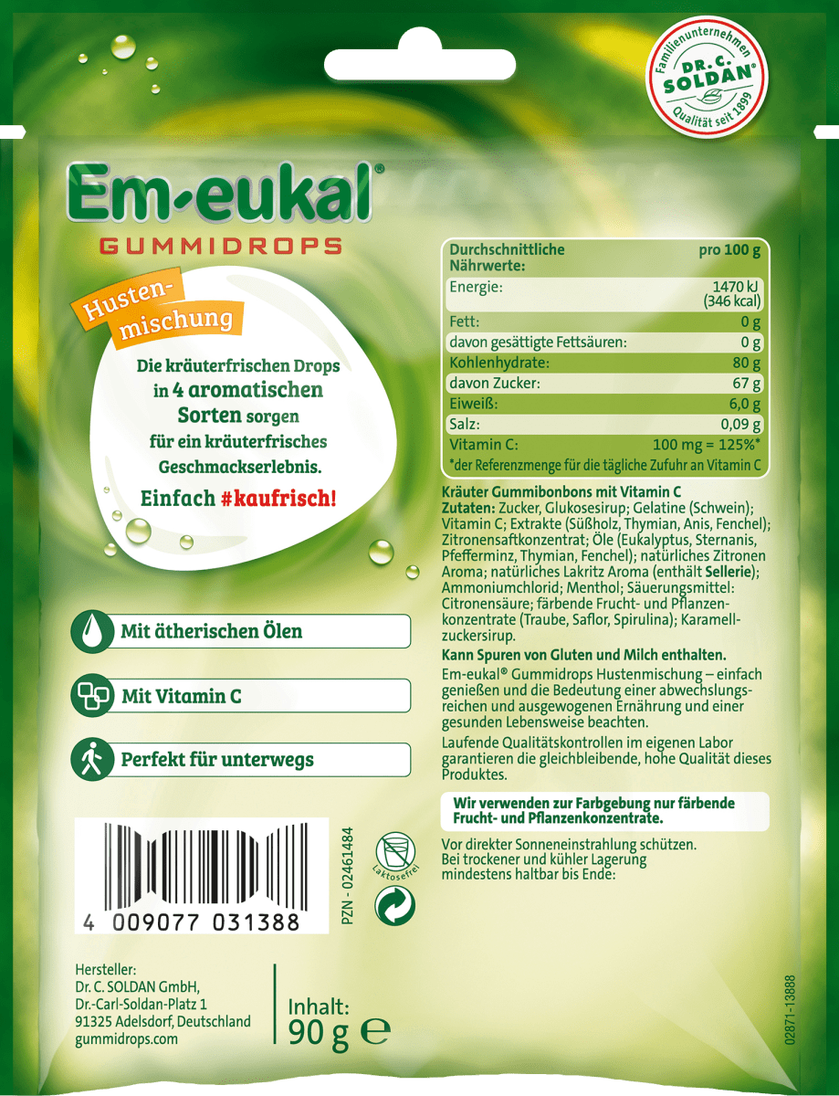 Gummidrops, Hustenmischung, 90 g