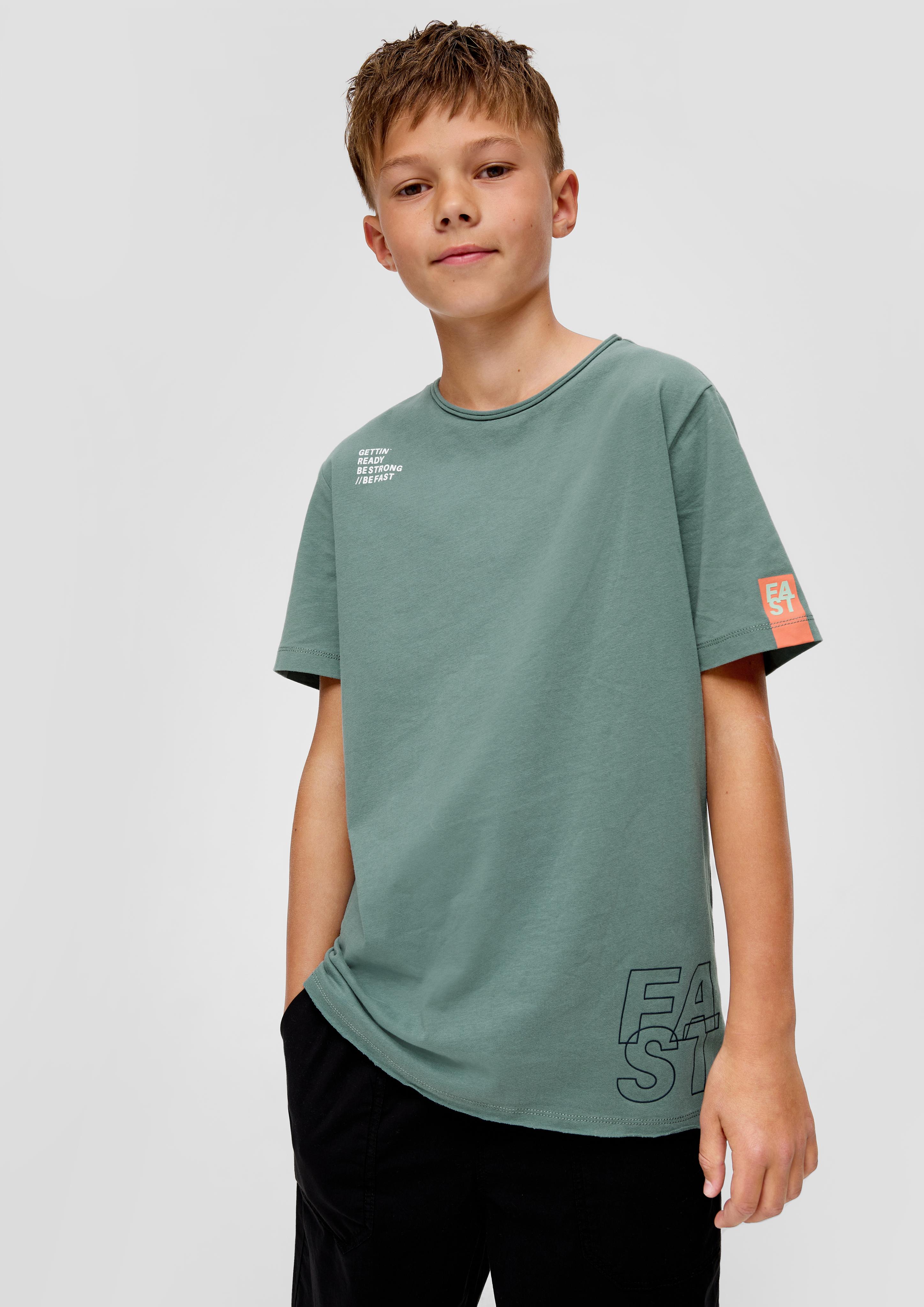 T-Shirt mit Print-Detail  2130529-6714
